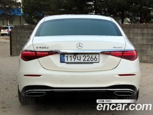 Mercedes-Benz S-Class S400 d 4MATIC 2021 года из Южной Кореи