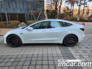 Tesla Model 3 Performance 2020 года из Южной Кореи