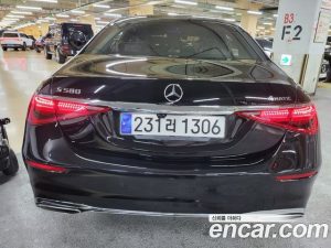 Mercedes-Benz S-Class S580L 4MATIC 2023 года из Южной Кореи