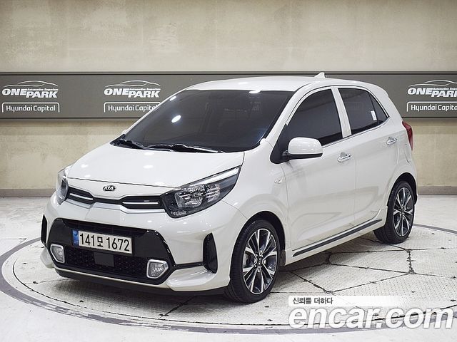 Kia morning Signature 2021 года из Кореи