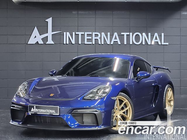 Porsche 718 4.0 GT4 2023 года из Кореи