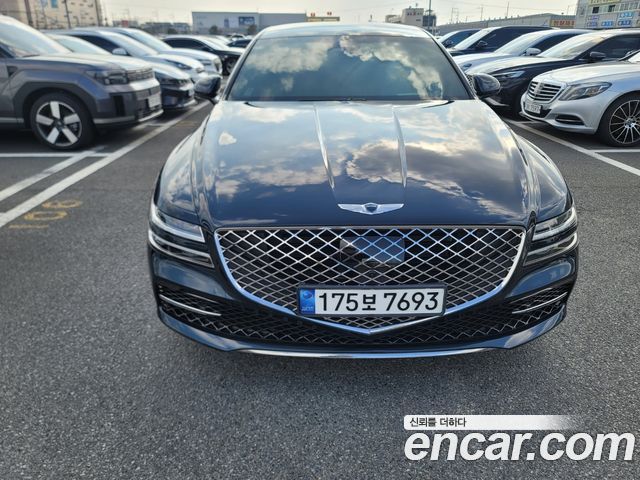 Genesis G80 Бензин 2.5 Turbo AWD 2022 года из Кореи