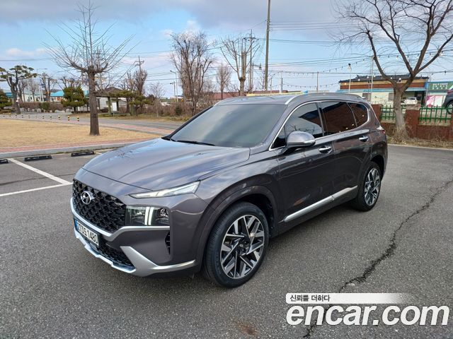 Hyundai Santafe Дизель 2.2 2WD 2021 года из Кореи