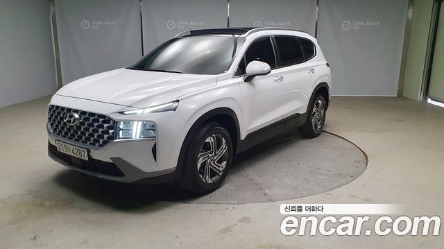 Hyundai Santafe Дизель 2.2 2WD 2021 года из Кореи