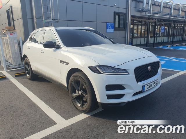 Jaguar F-PACE 20d Prestige 2020 года из Кореи