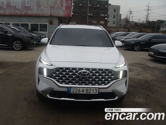 Hyundai Santafe Дизель 2.2 2WD 2021 года из Кореи