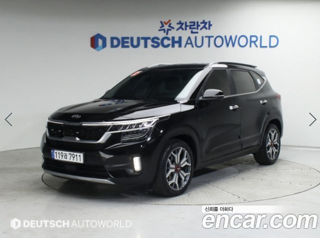 Kia Seltos Бензин 1.6 Turbo 4WD 2022 года из Кореи