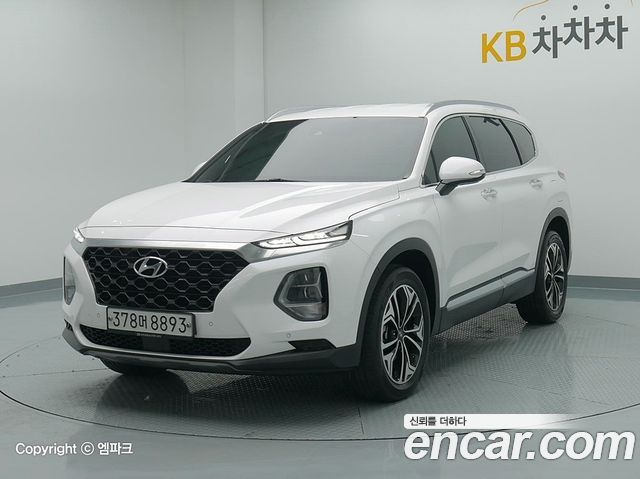 Hyundai Santafe Дизель 2.0 2WD 2020 года из Кореи