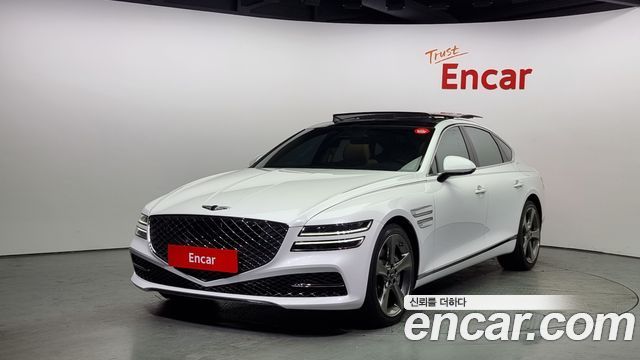 Genesis G80 Бензин 3.5 Turbo AWD 2021 года из Кореи