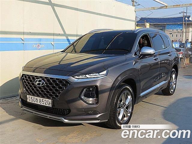 Hyundai Santafe Дизель 2.2 4WD 2020 года из Кореи