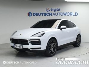 Porsche Cayenne 3.0 Coupe платина Edition 2023 года из Южной Кореи
