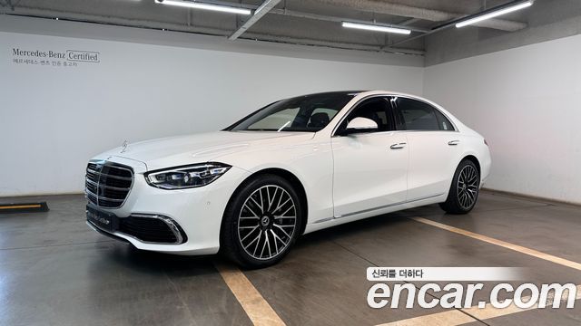 Mercedes-Benz S-Class S580L 4MATIC 2024 года из Кореи