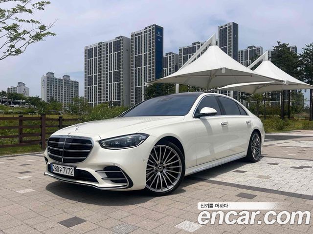 Mercedes-Benz S-Class S500L 4MATIC 2023 года из Кореи