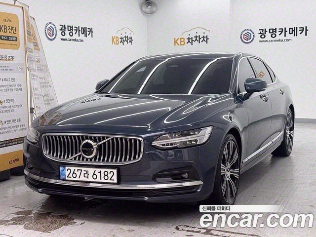 Volvo S90 B6 AWD ULTIMATE Bright 2023 года из Кореи