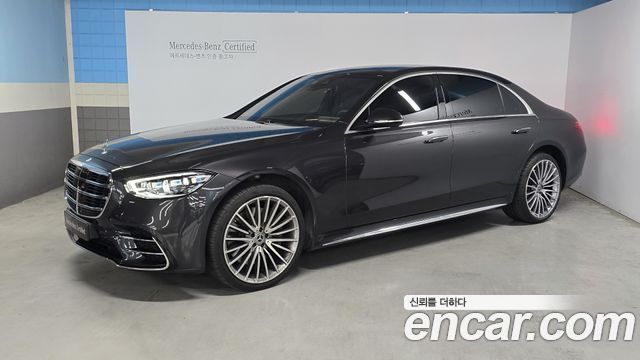 Mercedes-Benz S-Class S500L 4MATIC 2024 года из Кореи