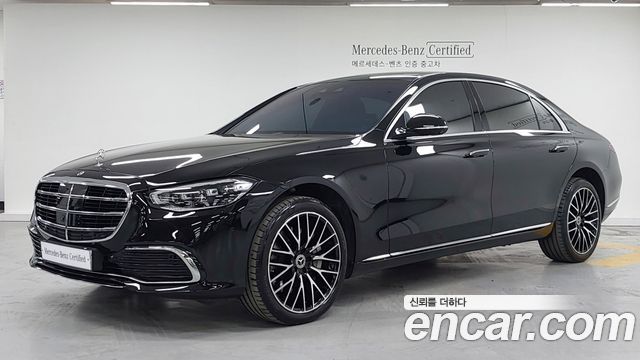 Mercedes-Benz S-Class S580L 4MATIC 2024 года из Кореи