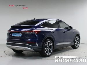 Audi Q4 e-tron 40 Premium Sportback 2023 года из Южной Кореи