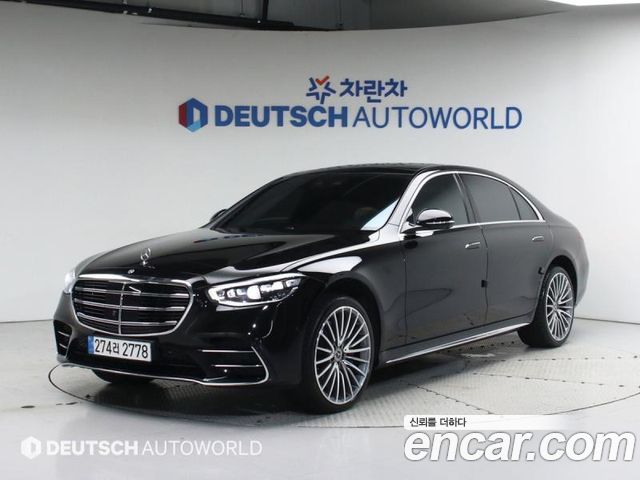 Mercedes-Benz S-Class S500L 4MATIC 2023 года из Кореи