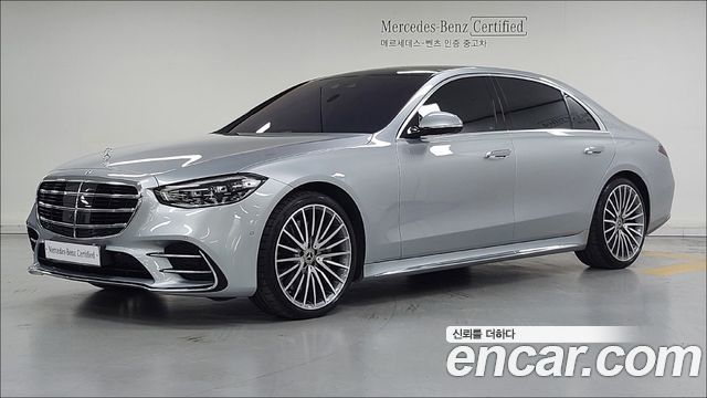 Mercedes-Benz S-Class S500L 4MATIC 2023 года из Кореи