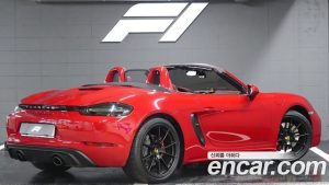 Porsche 718 4.0 GTS 2022 года из Южной Кореи