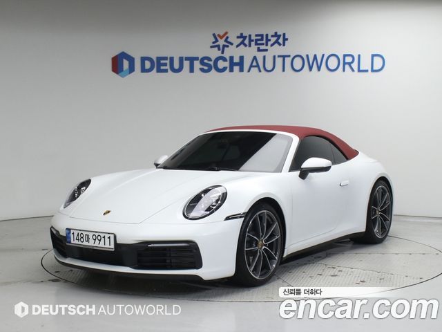 Porsche 911 CARRERA 4 Cabriolet 2024 года из Кореи