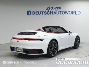 Porsche 911 CARRERA 4 Cabriolet 2024 года из Южной Кореи