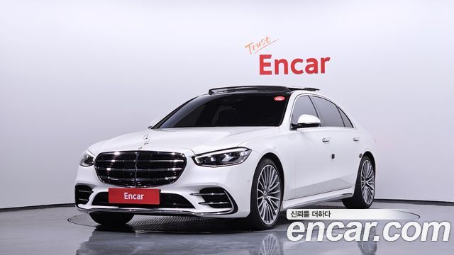 Mercedes-Benz S-Class S500 4MATIC 2023 года из Кореи