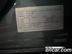 Mercedes-Benz GLC-Class AMG GLC43 4MATIC 2025 года из Южной Кореи