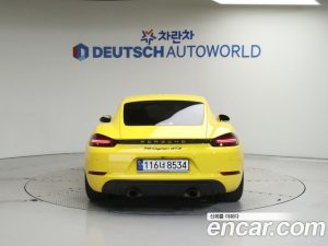 Porsche 718 4.0 GTS 2023 года из Южной Кореи