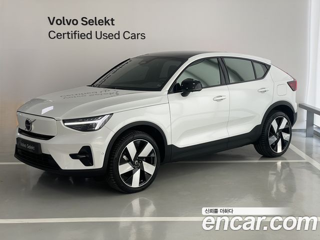 Volvo C40 Twin ULTIMATE 2024 года из Кореи