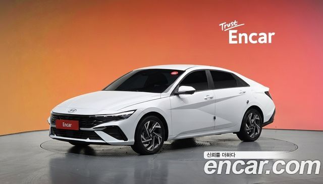 Hyundai AVANTE Inspiration 2026 года из Кореи