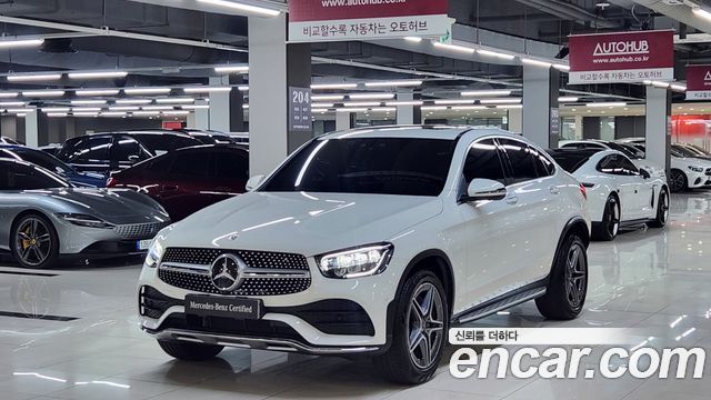 Mercedes-Benz GLC-Class GLC220 d 4MATIC Coupe 2023 года из Кореи