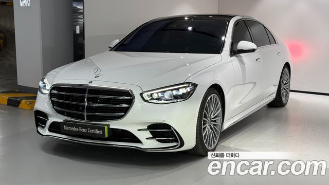 Mercedes-Benz S-Class S500L 4MATIC 2025 года из Кореи