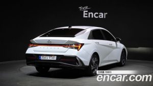 Hyundai AVANTE Inspiration 2025 года из Южной Кореи