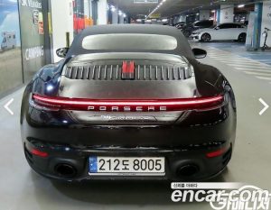 Porsche 911 CARRERA 4S Cabriolet 2024 года из Южной Кореи