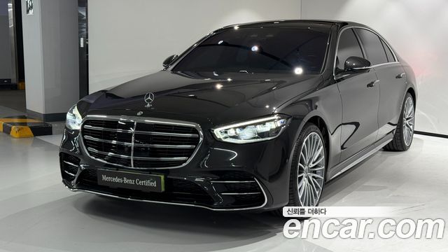 Mercedes-Benz S-Class S500L 4MATIC 2025 года из Кореи