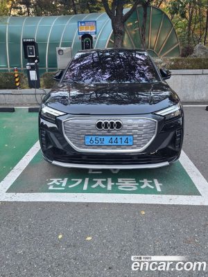 Audi Q4 e-tron 45 Sportback 2025 года из Южной Кореи