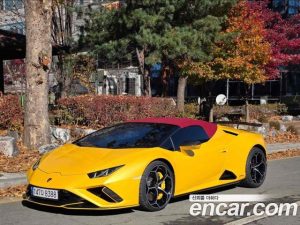 Lamborghini Huracan LP610-2 EVO SPYDER 2022 года из Южной Кореи