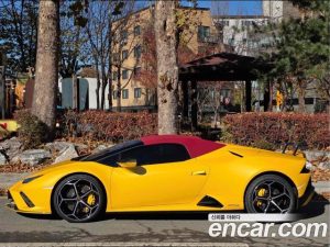 Lamborghini Huracan LP610-2 EVO SPYDER 2022 года из Южной Кореи