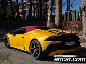 Lamborghini Huracan LP610-2 EVO SPYDER 2022 года из Южной Кореи