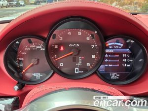 Porsche 718 4.0 GTS 2024 года из Южной Кореи