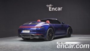 Porsche 911 CARRERA GTS Cabriolet 2023 года из Южной Кореи