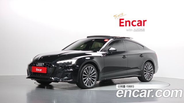 Audi A5 40 TFSI 4WD Premium Sportback 2023 года из Кореи