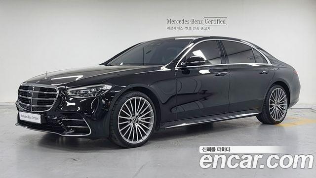 Mercedes-Benz S-Class S500L 4MATIC 2023 года из Кореи
