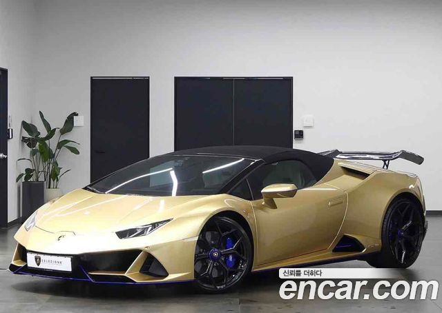 Lamborghini Huracan LP640-4 EVO SPYDER 2023 года из Кореи