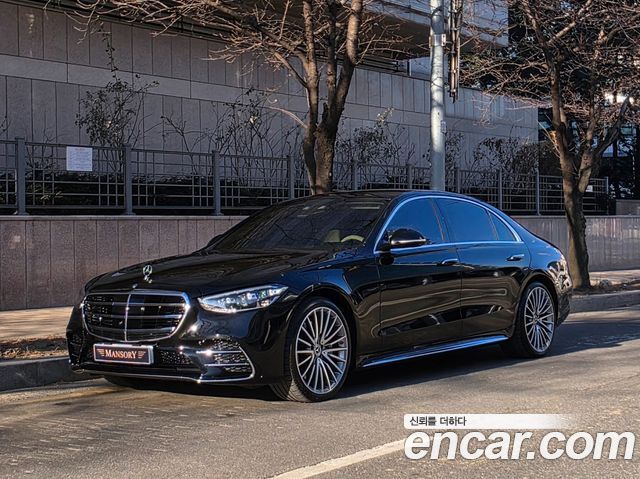 Mercedes-Benz S-Class S500L 4MATIC 2023 года из Кореи