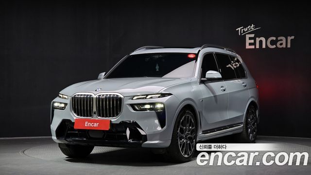 BMW X7 xDrive 40d M Sport 7-Seater 2024 года из Кореи