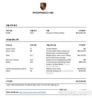 Porsche Panamera 2.9 AWD 2023 года из Южной Кореи