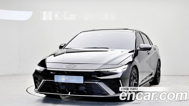 Hyundai AVANTE Inspiration N Line 2026 года из Кореи