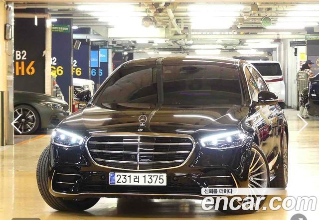Mercedes-Benz S-Class S500L 4MATIC 2023 года из Кореи